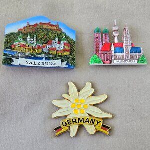 Germany and Austria Souvenir Magnets